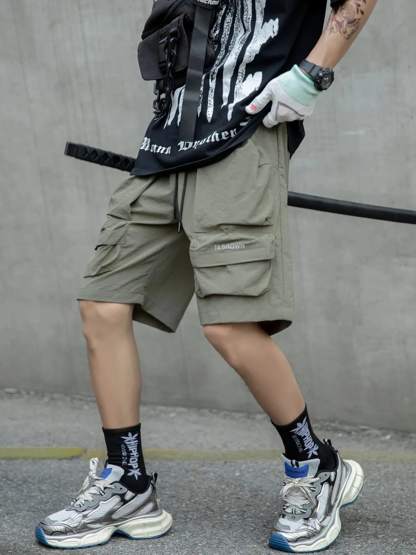 Men's Loose Fit Cargo Shorts