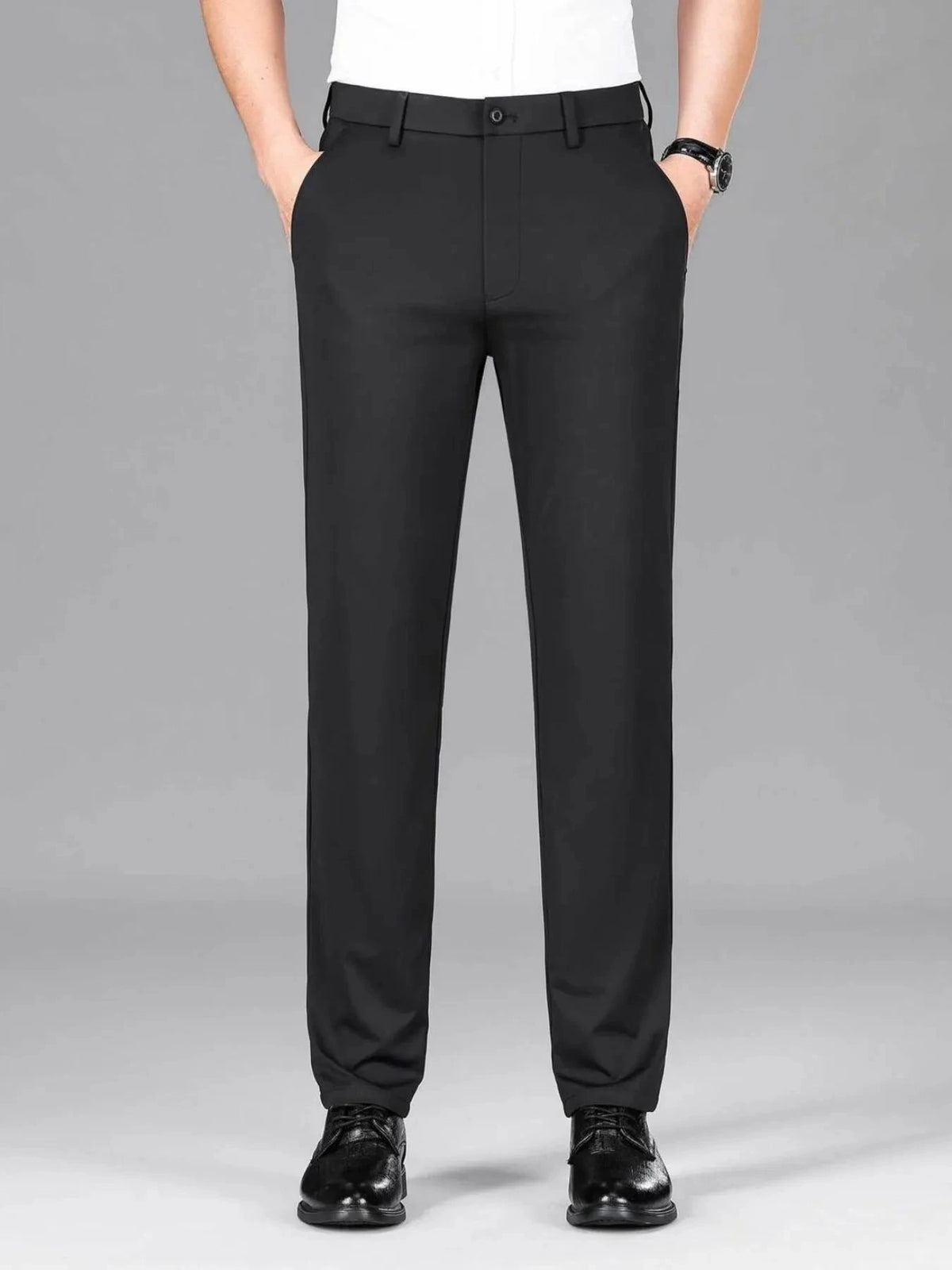 Men's Loose Fit Pants Black / 29