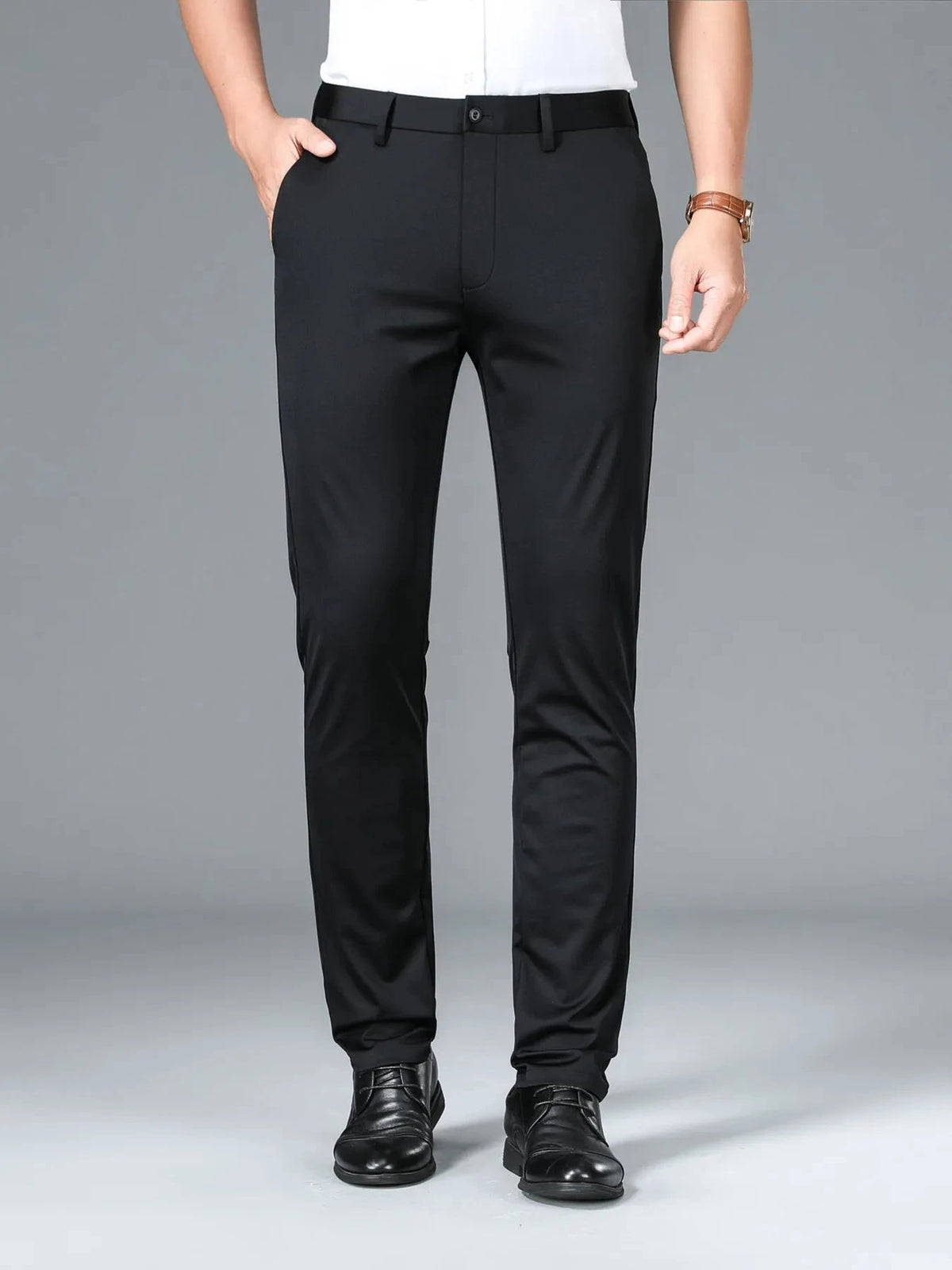 Men's Loose Fit Pants Black / 29