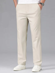 Men's Loose Fit Pants Khaki / 29