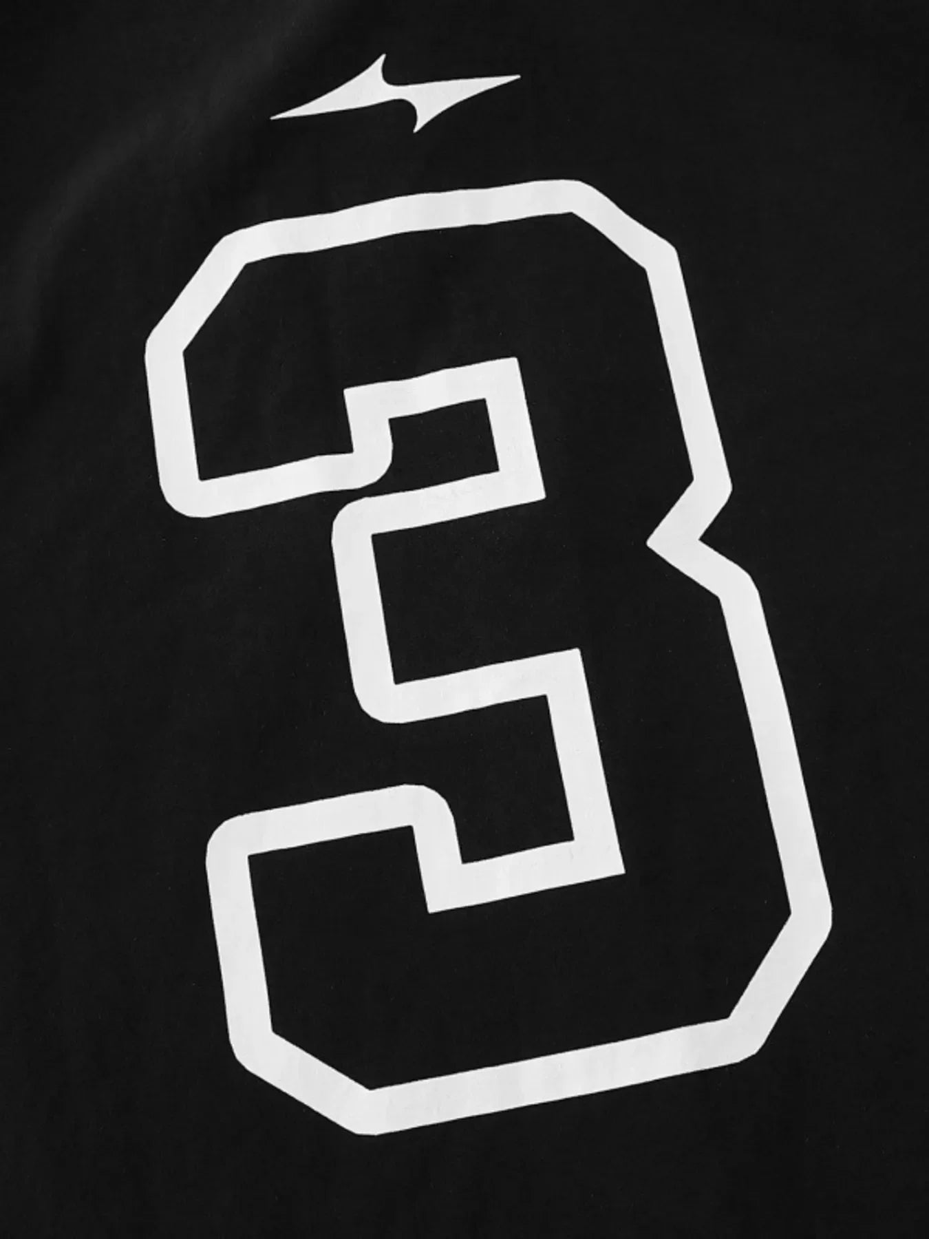 Men's Number Oversized Button-Up Shirt