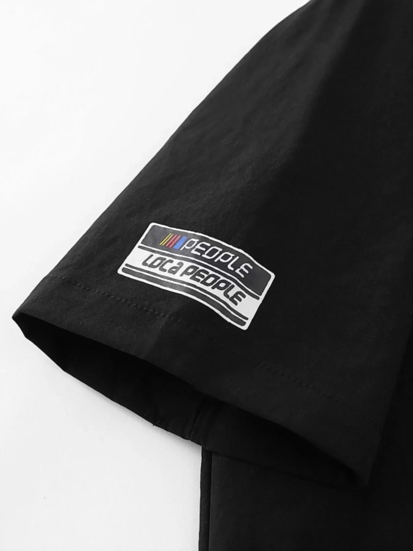 Men's Number Oversized Button-Up Shirt