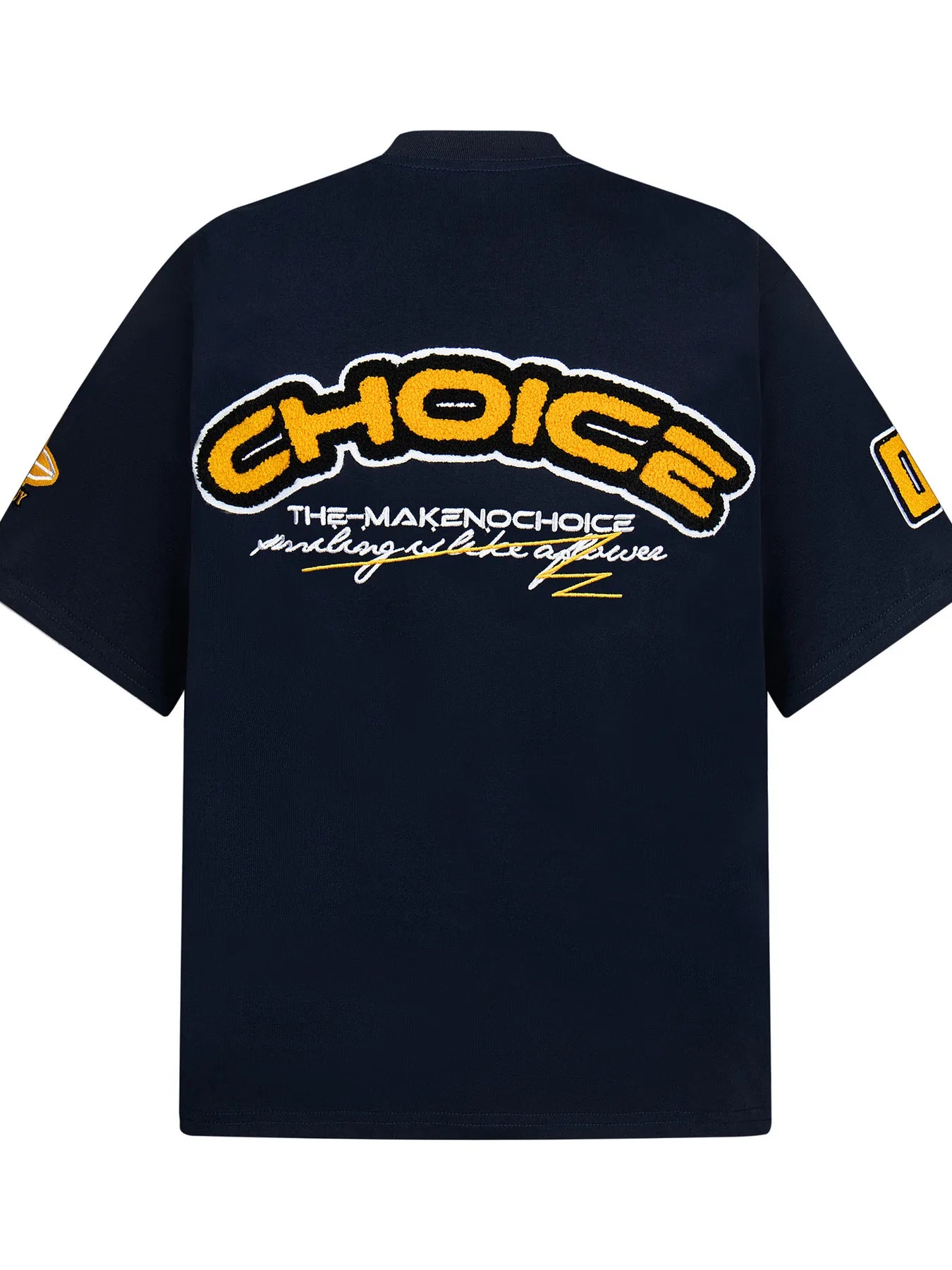 Men's Oversized Letter Short Sleeve T-Shirt