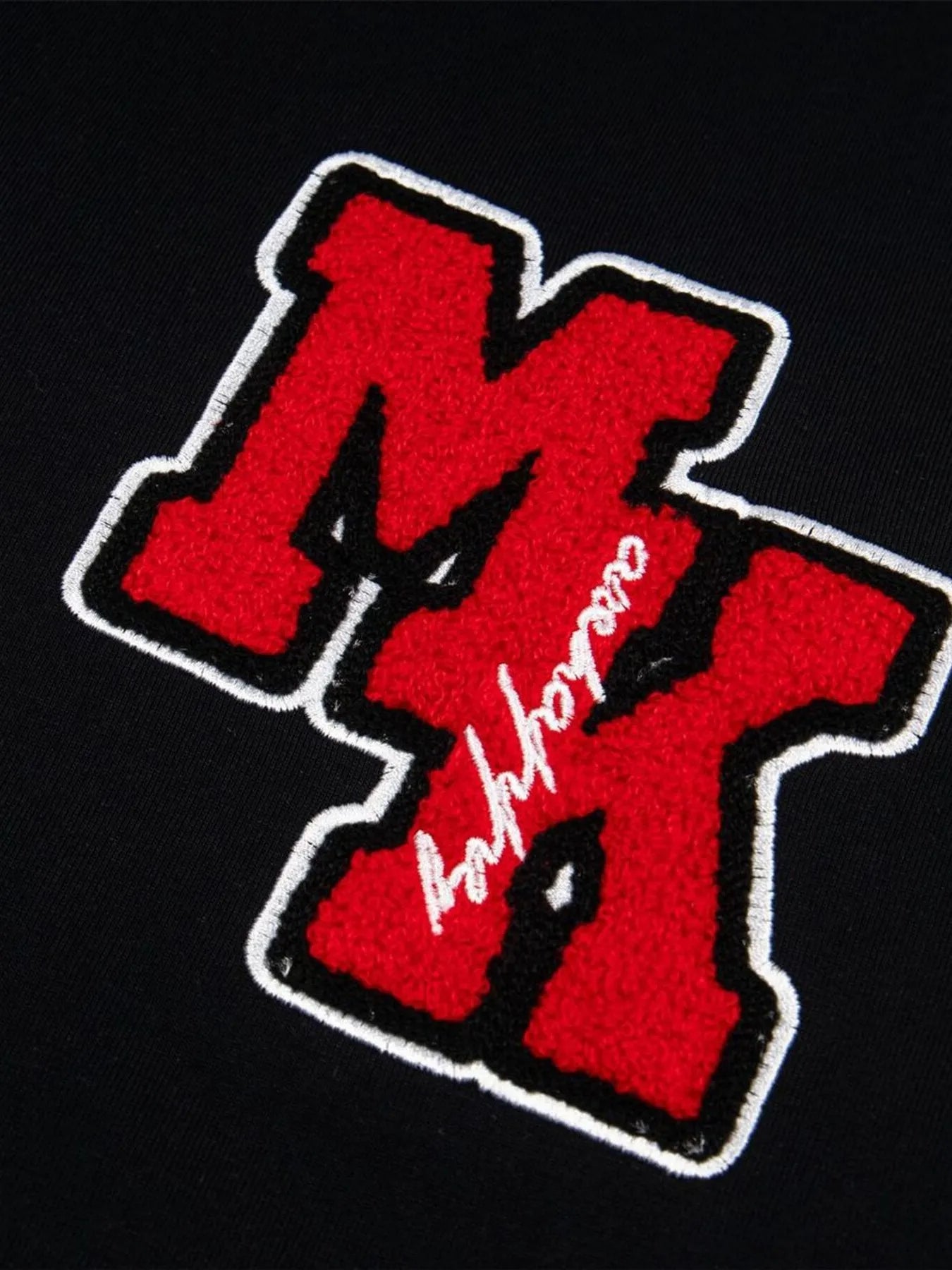 Men's Oversized Letter Short Sleeve T-Shirt