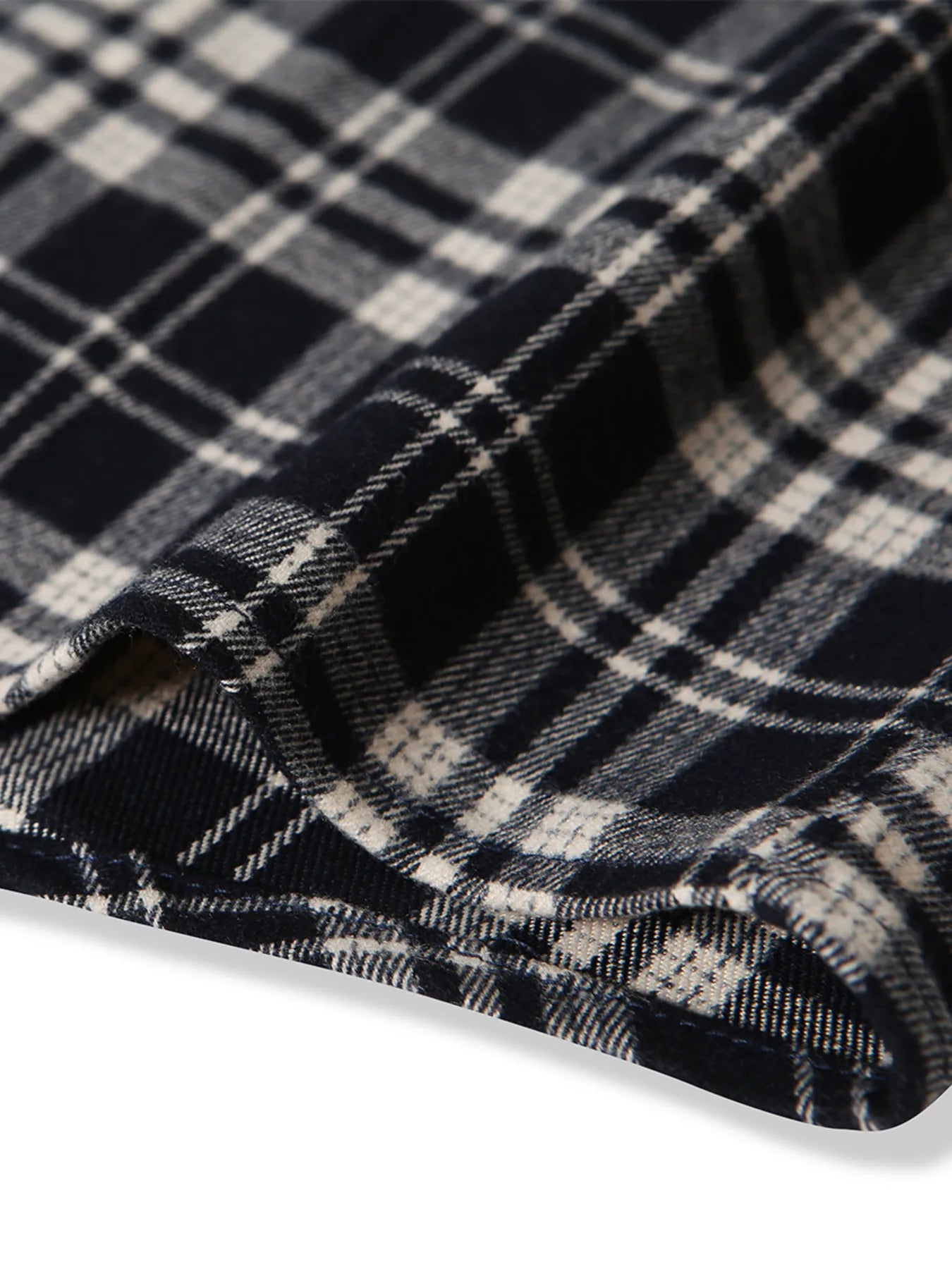 Men's Plaid Button-Down Shirt