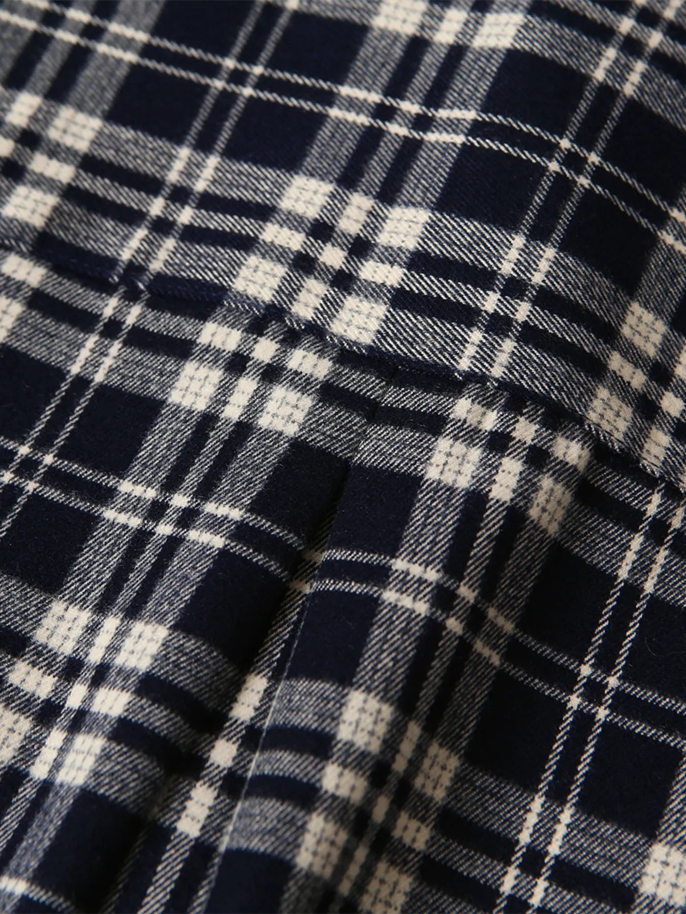 Men's Plaid Button-Down Shirt