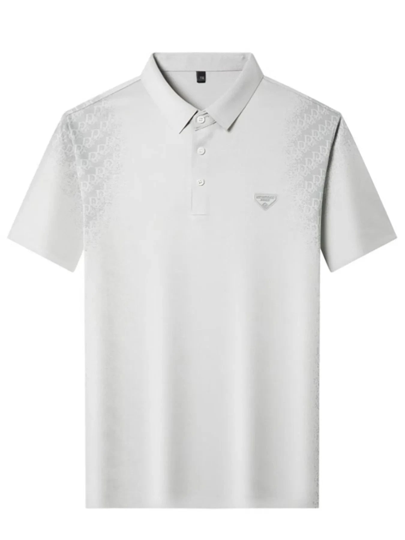 Men's Plus Size Button Detail Short Sleeve Polo