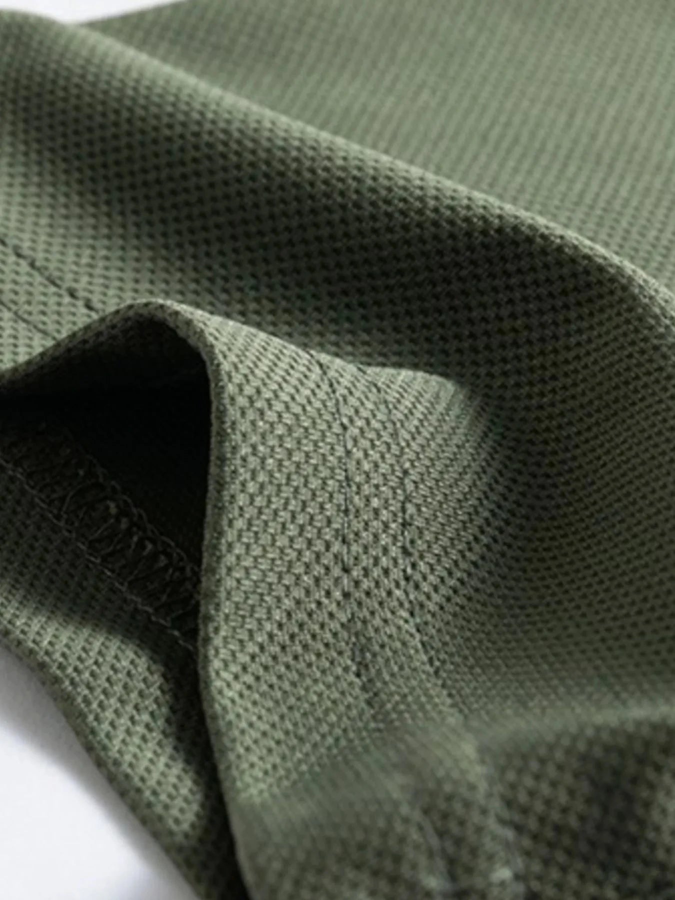 Men's Plus Size Button Detail Short Sleeve Polo