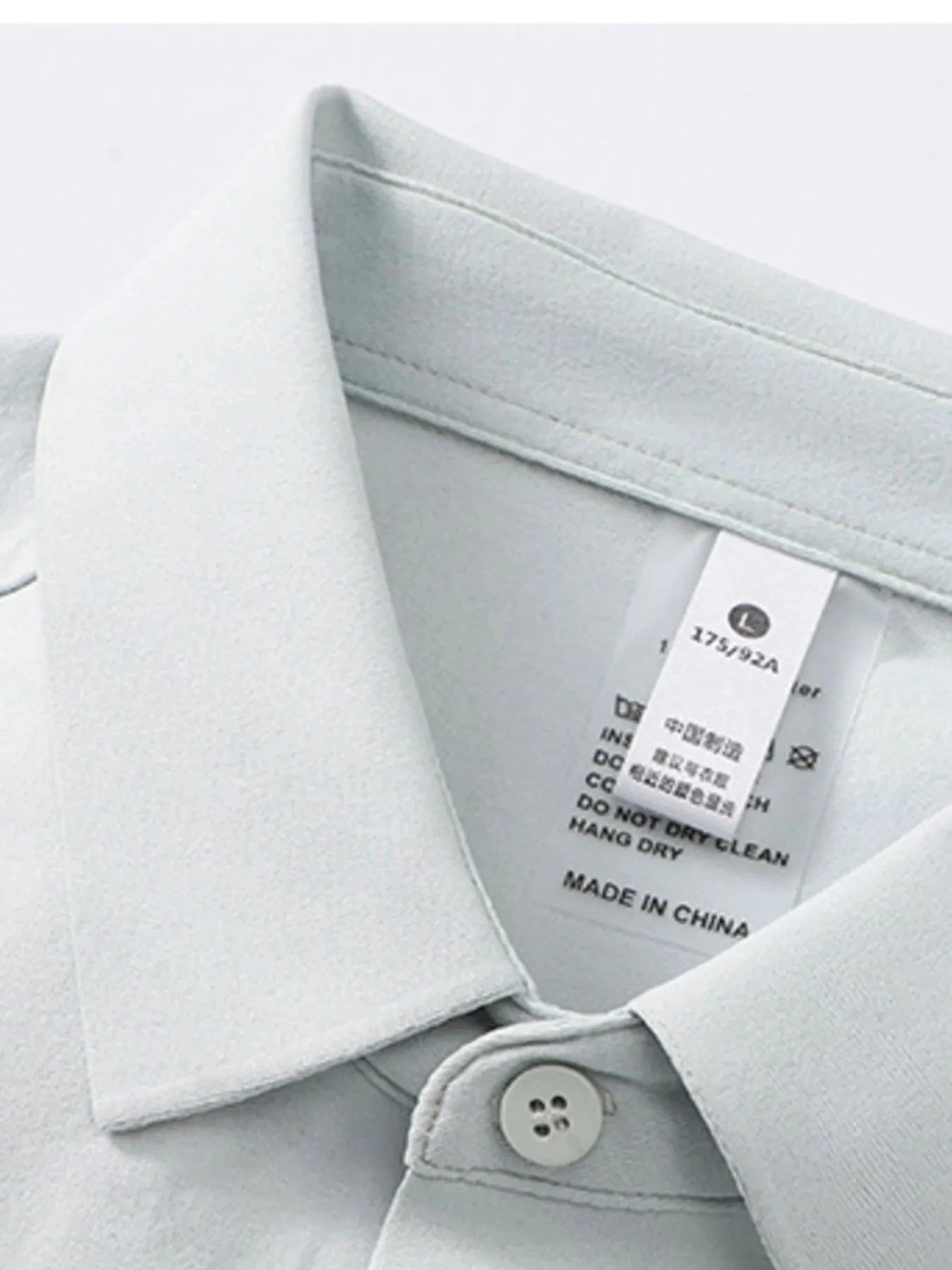 Men's Plus Size Button Detail Short Sleeve Polo