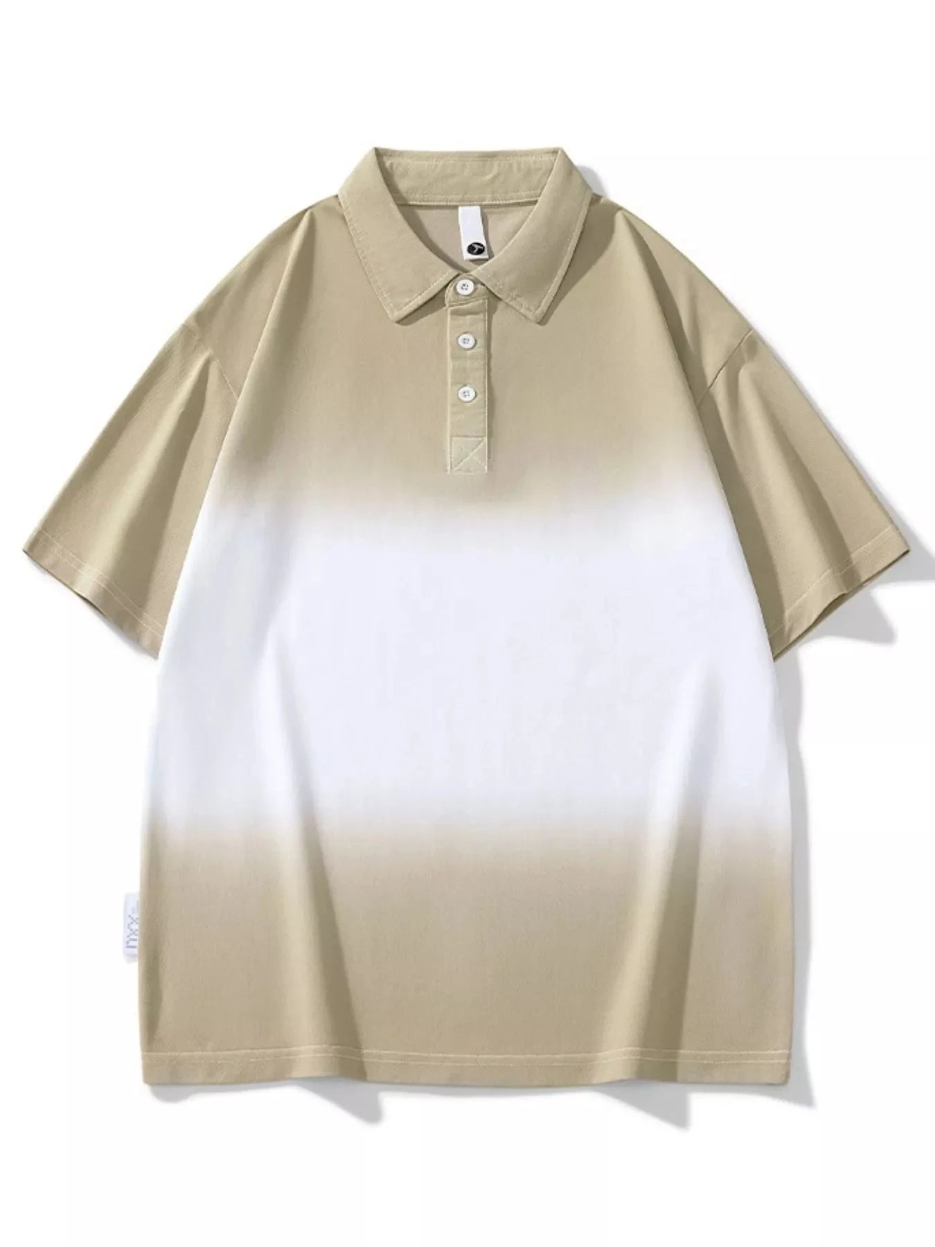 Men's Plus Size Button Detail Short Sleeve Polo