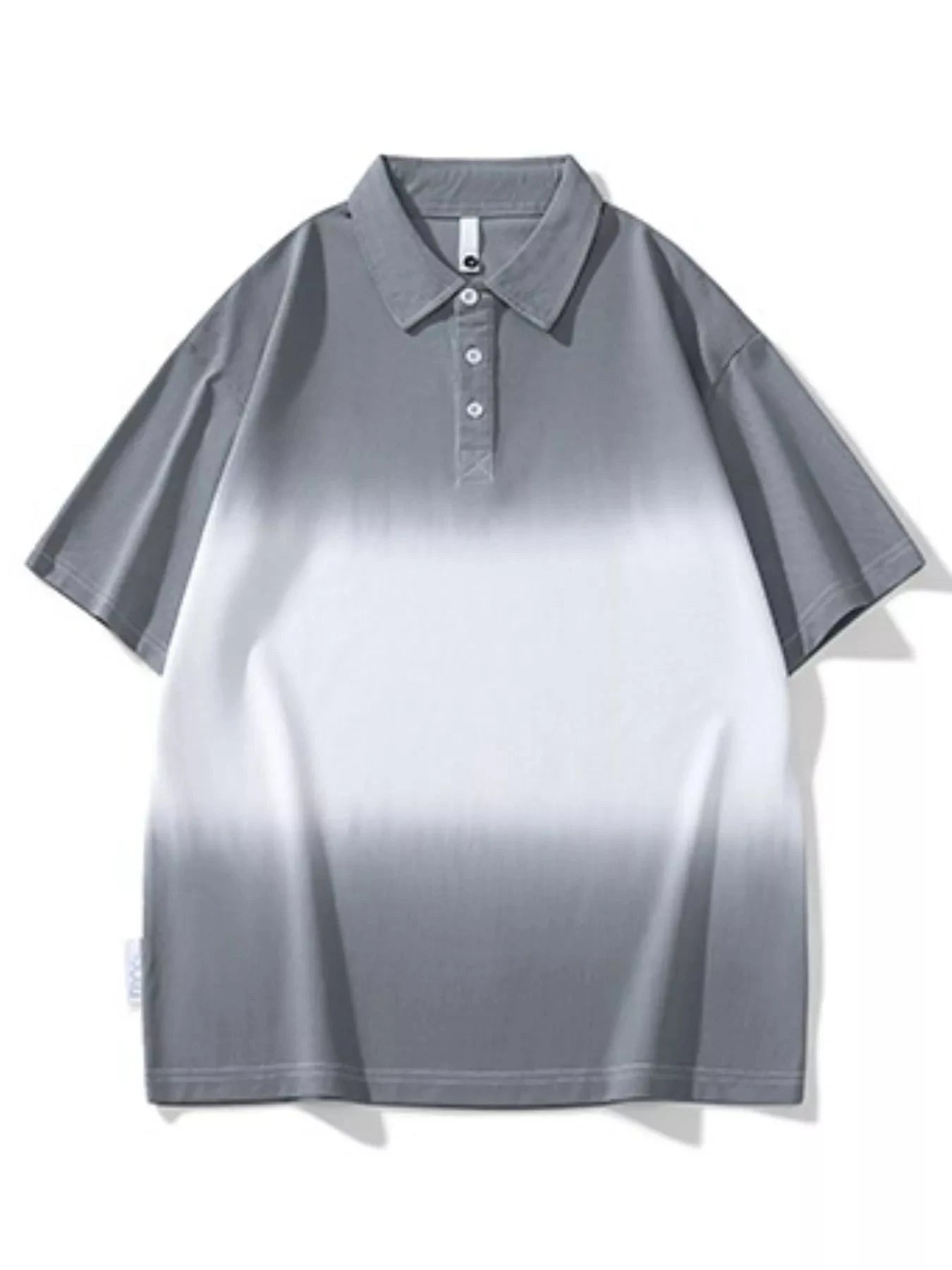 Men's Plus Size Button Detail Short Sleeve Polo