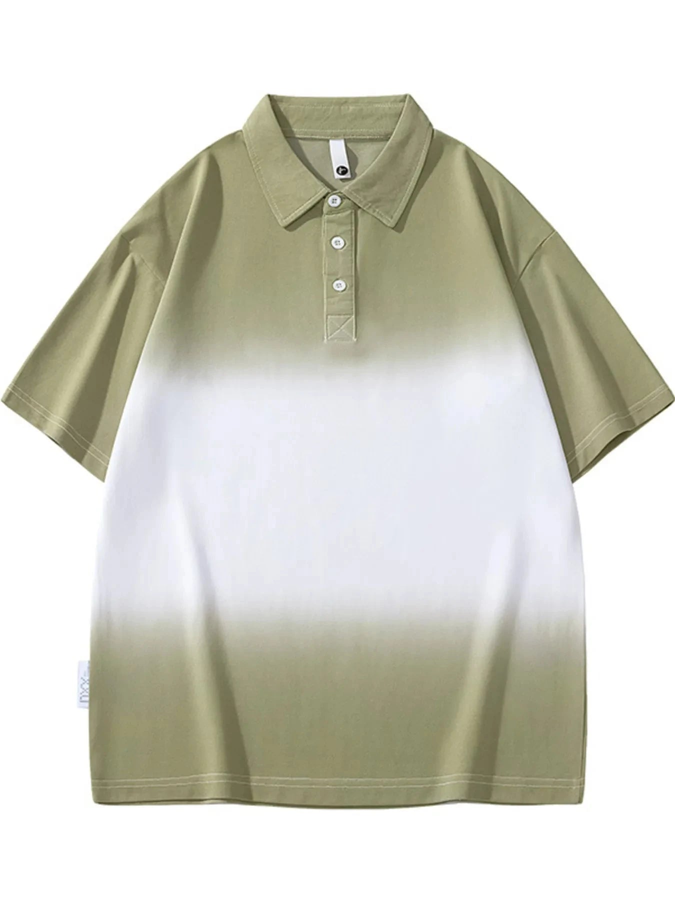 Men's Plus Size Button Detail Short Sleeve Polo