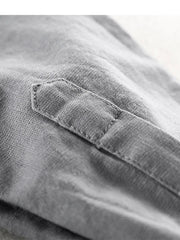 Men's Plus Size Button Up Long Sleeve Shirt