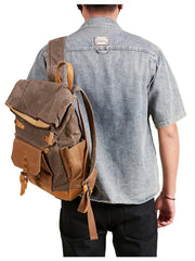 Men's Plus Size Button Up Short Sleeve Denim Shirt