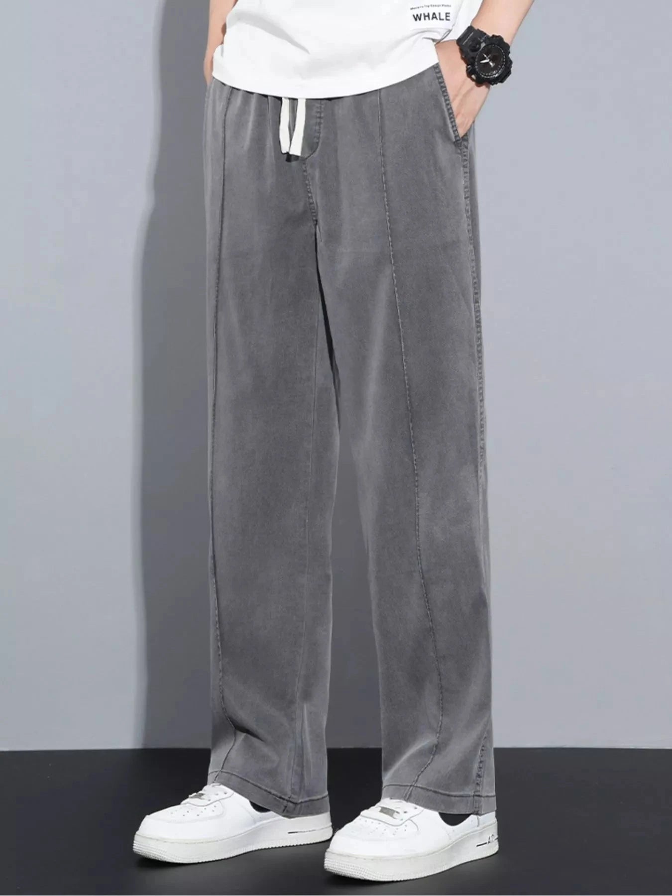 Men's Plus Size Casual Drawstring Pants