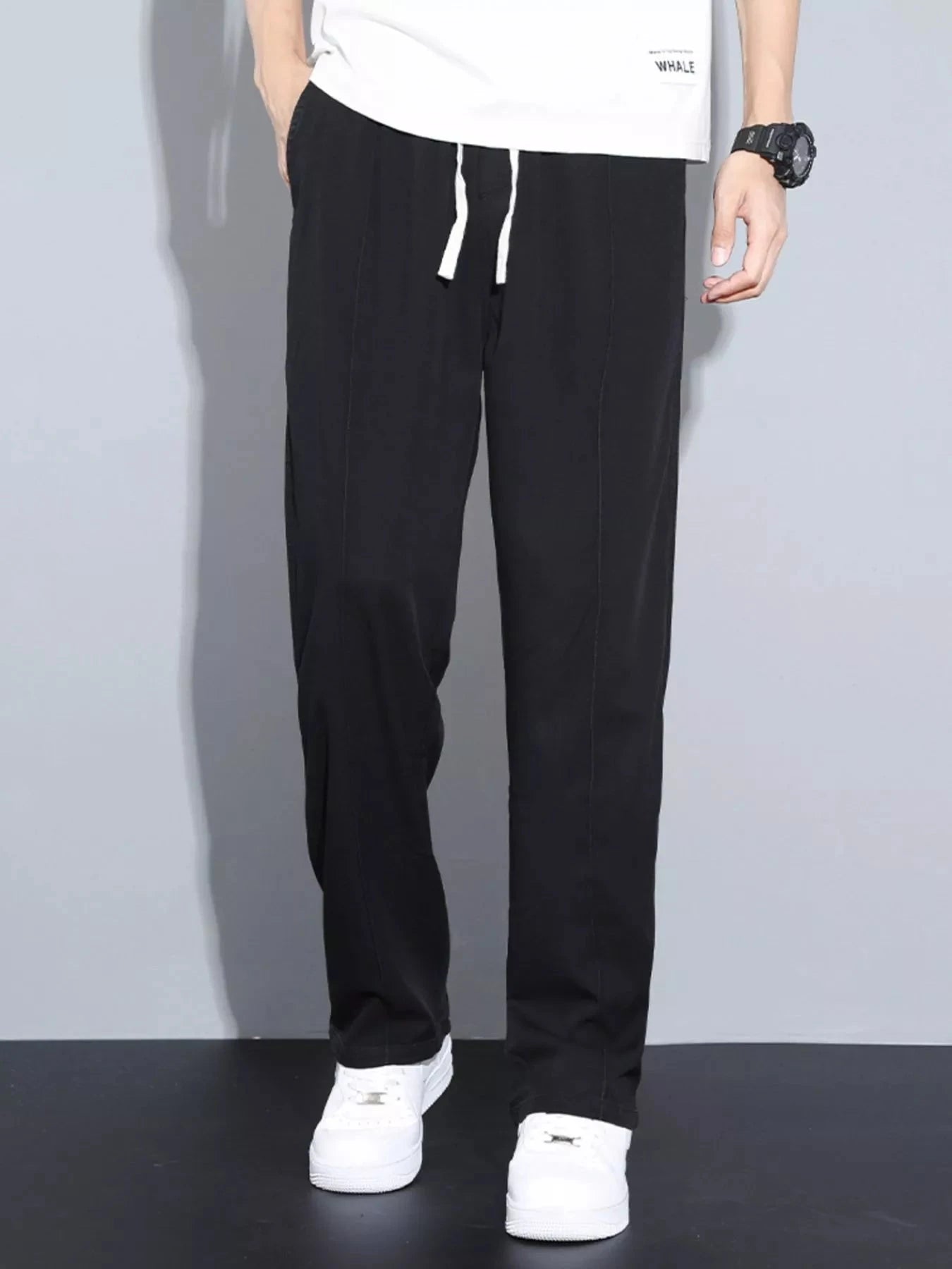 Men's Plus Size Casual Drawstring Pants