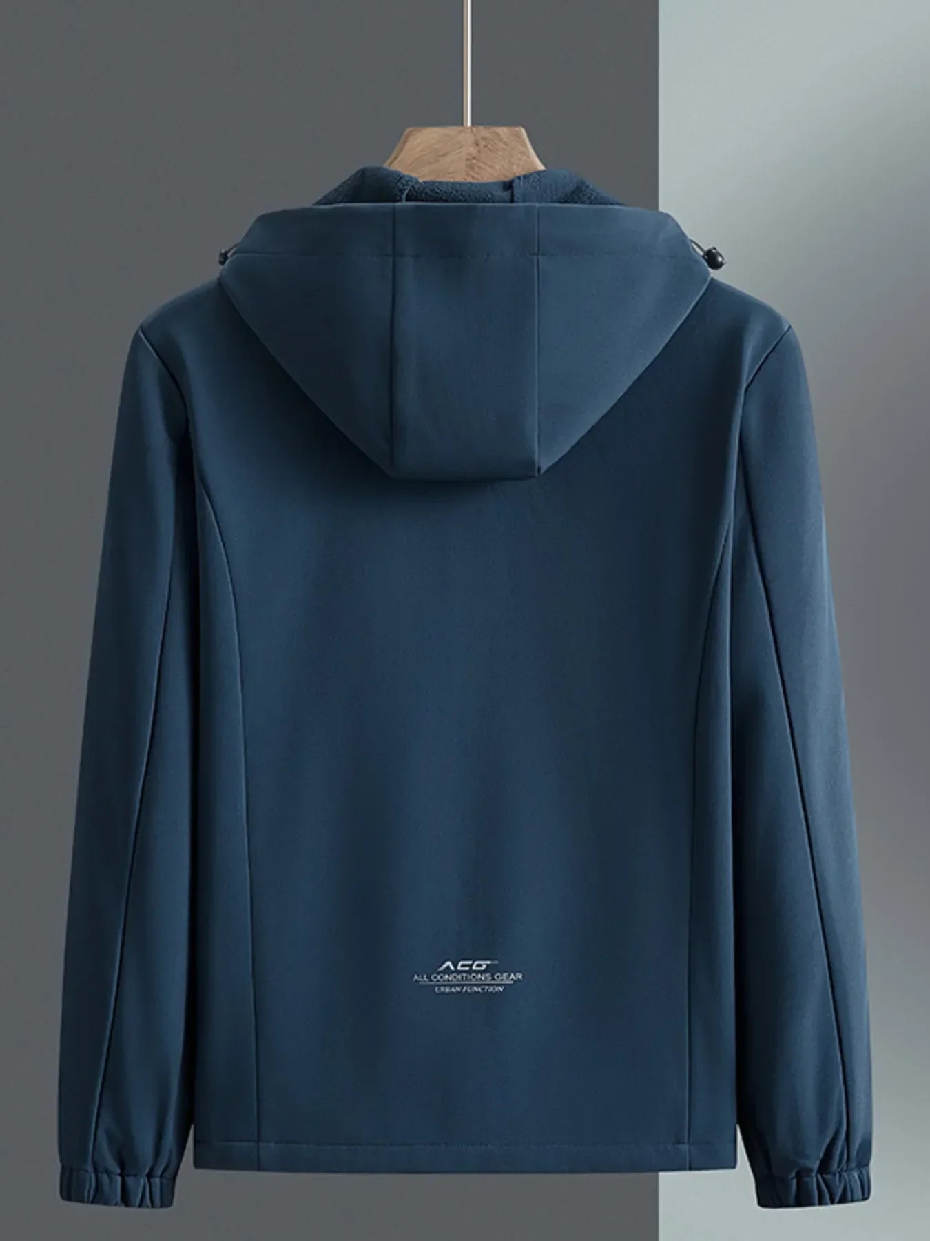 Men's Plus Size Casual Hooded Windproof Jacket