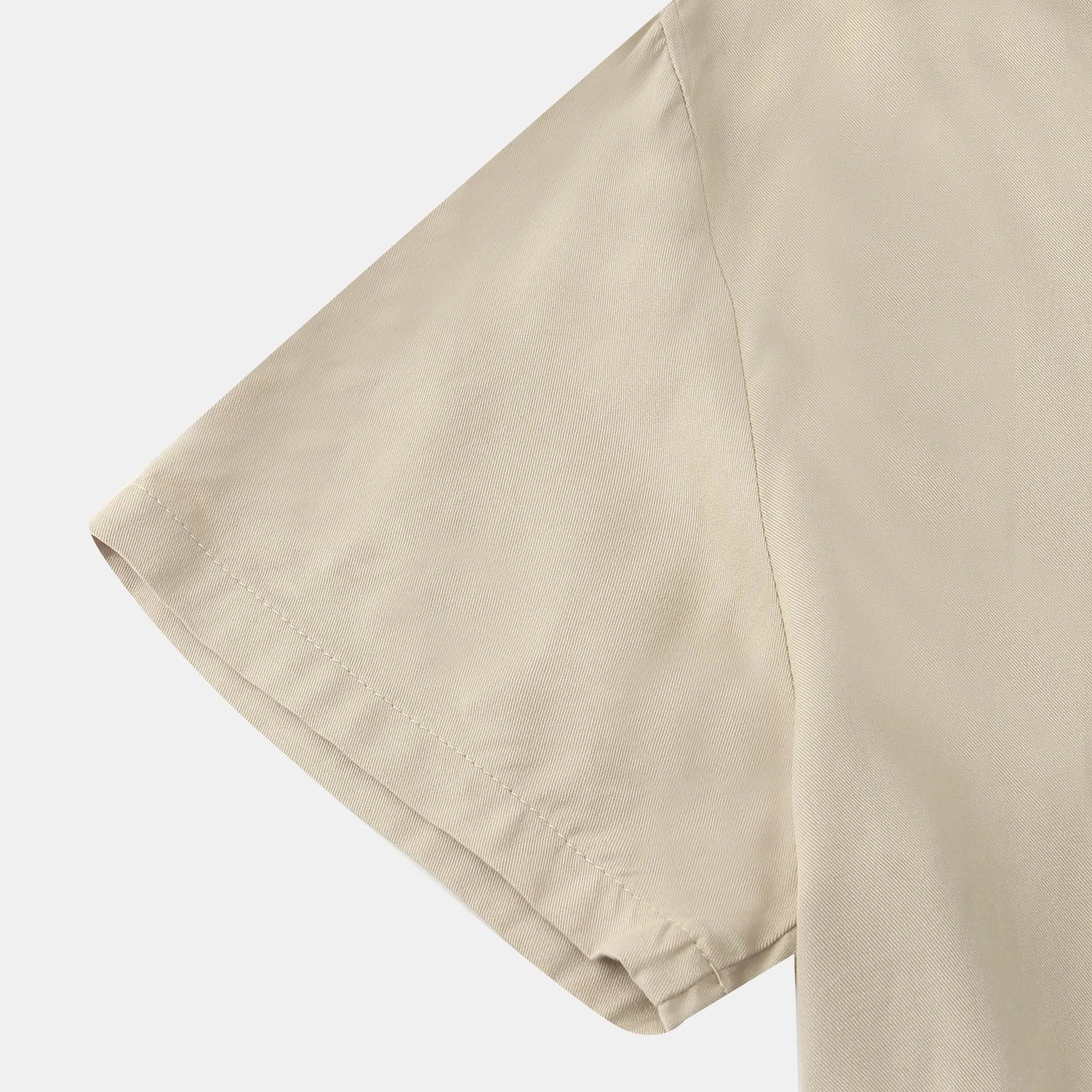 Men's Plus Size Casual Short Sleeve Button Down Shirt