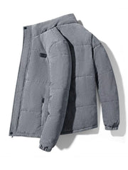 Men's Plus Size Corduroy Padded Winter Coat