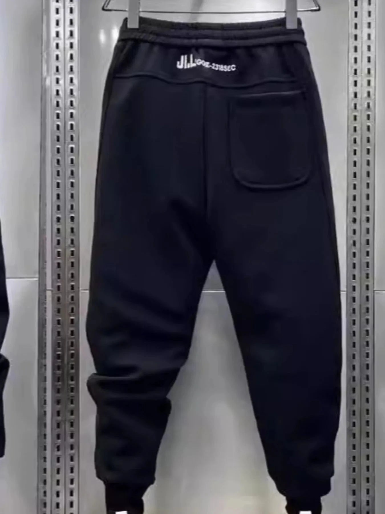 Men's Plus Size Drawstring Joggers with Pockets