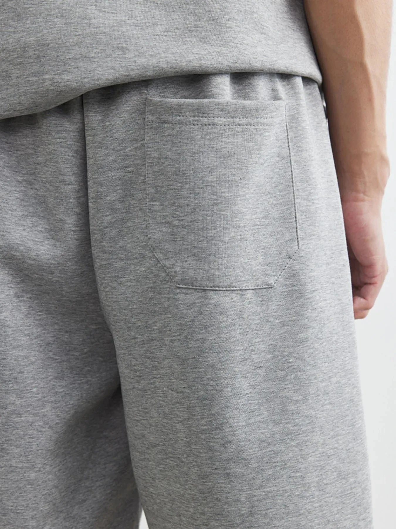 Men's Plus Size Half Sleeve Top and Shorts Set