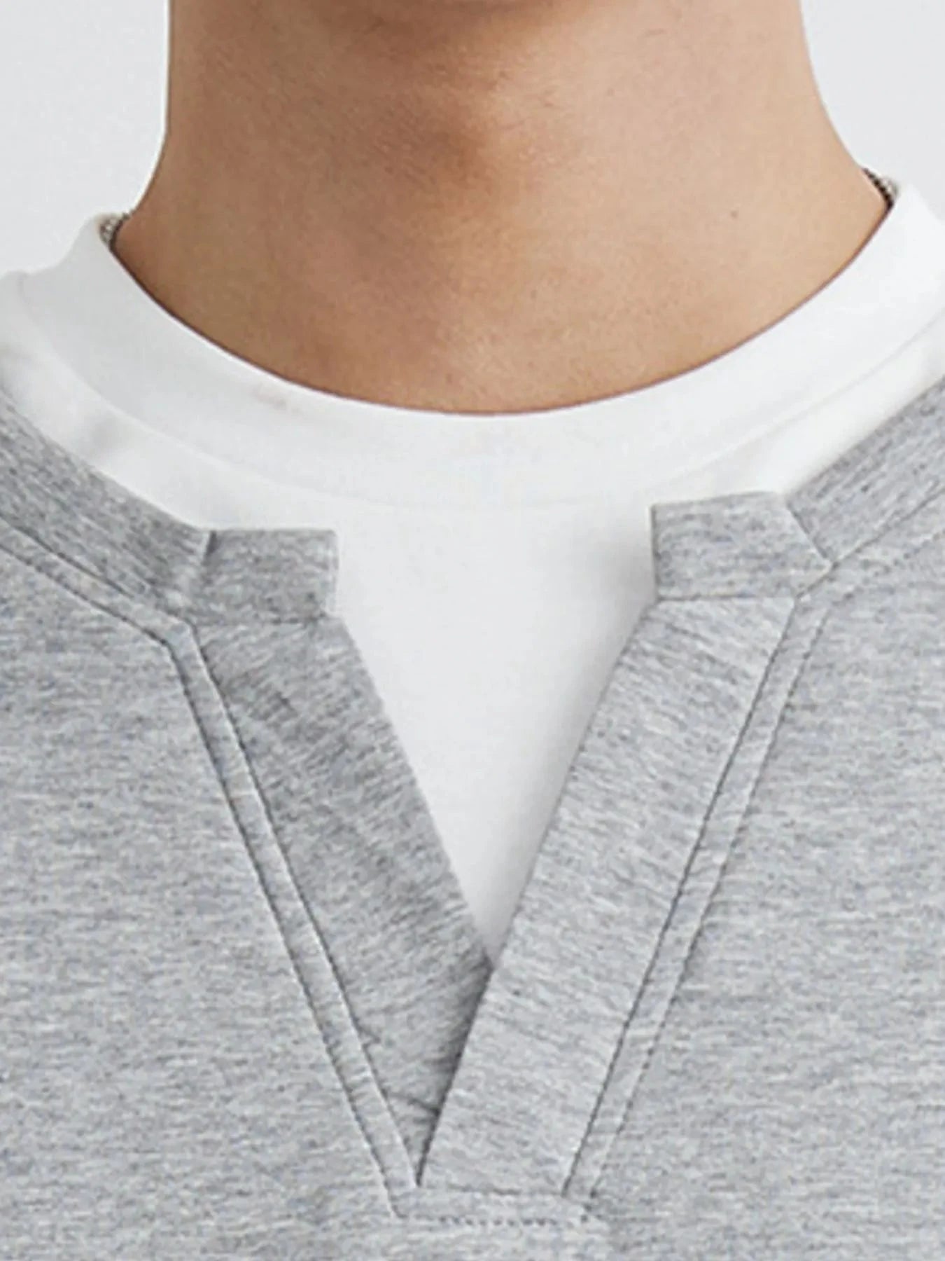 Men's Plus Size Half Sleeve Top and Shorts Set