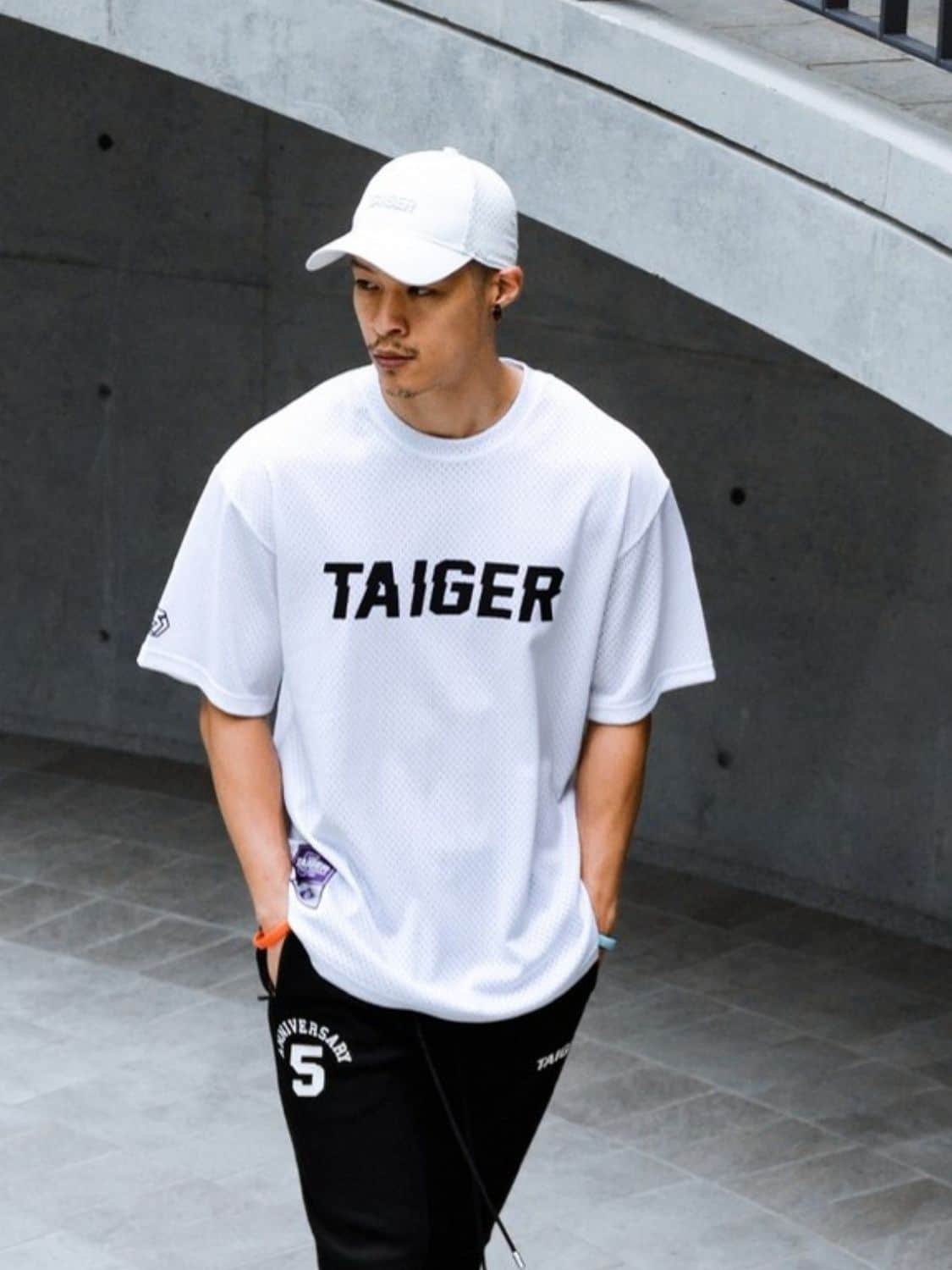 Men's Plus Size Letter Graphic Round Neck Half Sleeve T-Shirt