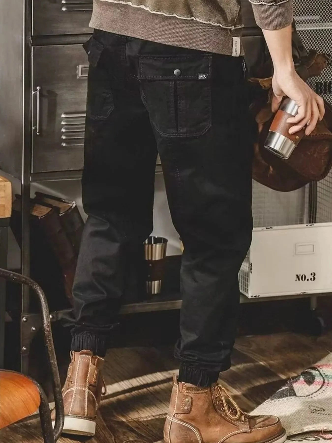 Men's Plus Size Loose Fit Joggers