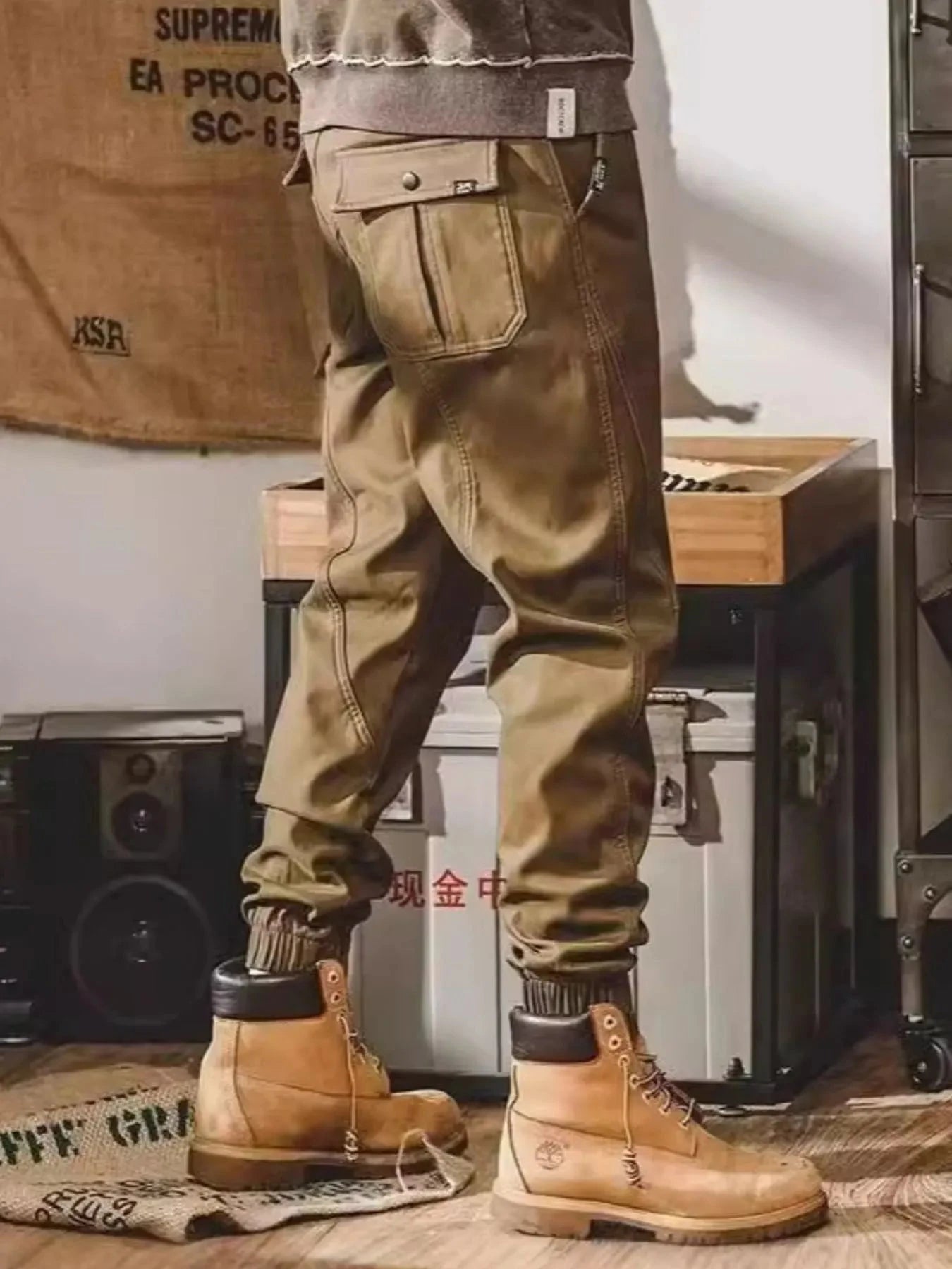 Men's Plus Size Loose Fit Joggers