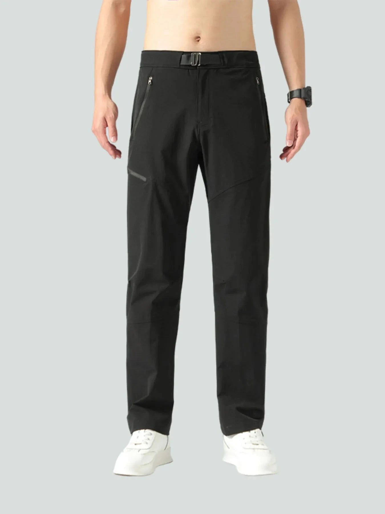 Men's Plus Size Loose Fit Pants Black / M