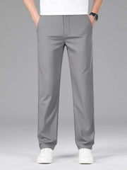 Men's Plus Size Loose Fit Pants Gray / M