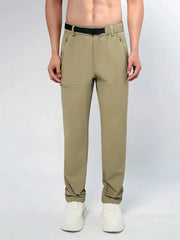 Men's Plus Size Loose Fit Pants Khaki / L