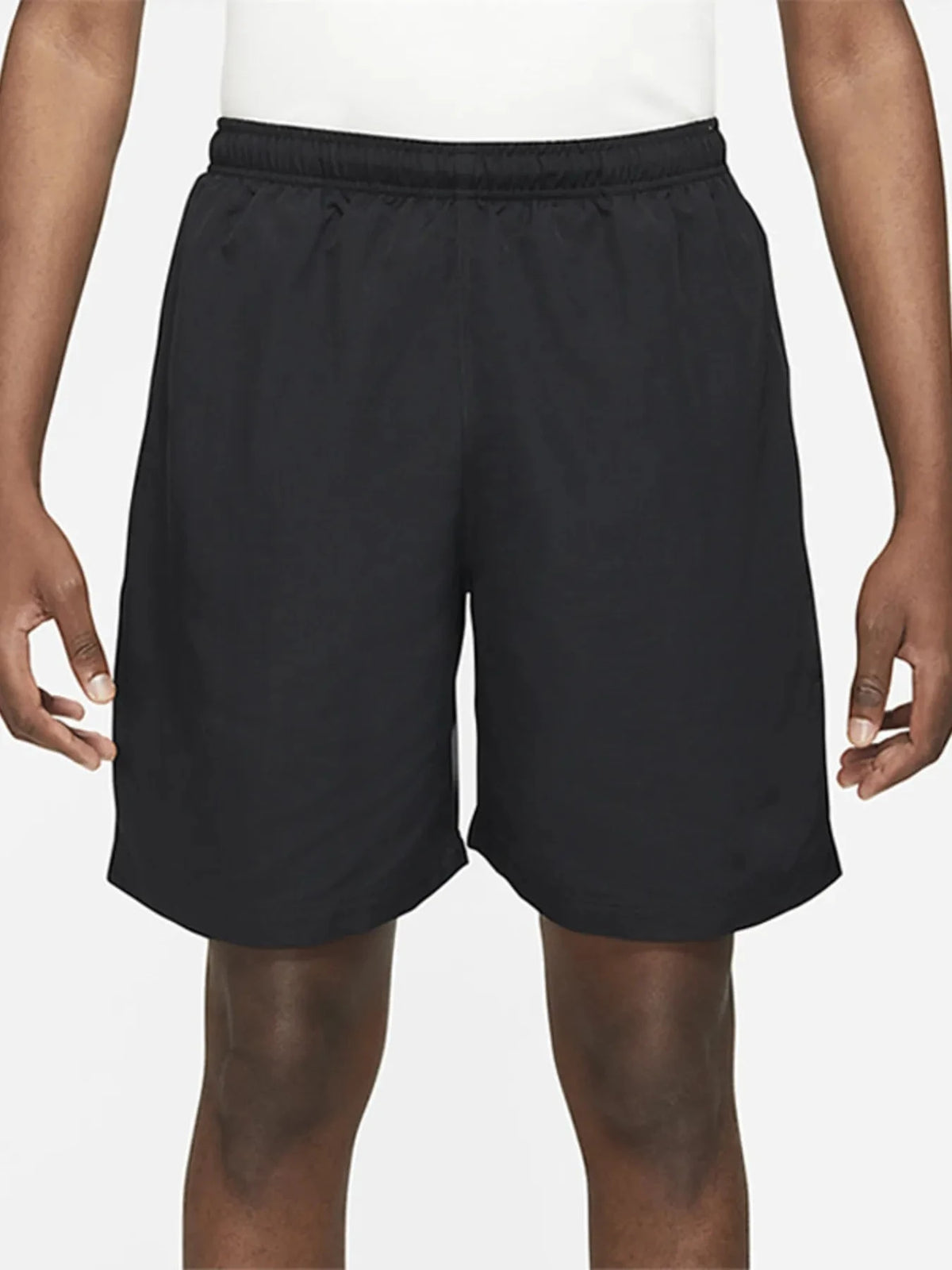 Men's Plus Size Pocketed Wide Leg Active Shorts Black / M