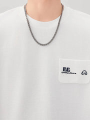 Men's Plus Size Round Neck Half Sleeve T-Shirt