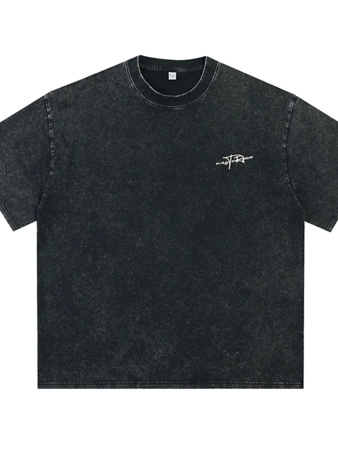 Men's Plus Size Round Neck Letter Graphic T-Shirt
