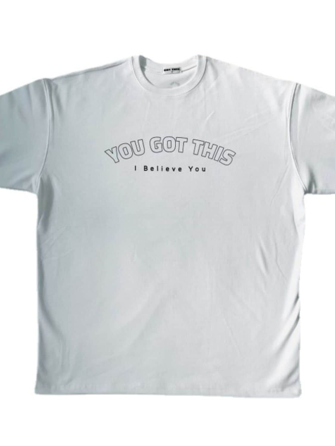 Men's Plus Size Round Neck Letter Graphic T-Shirt