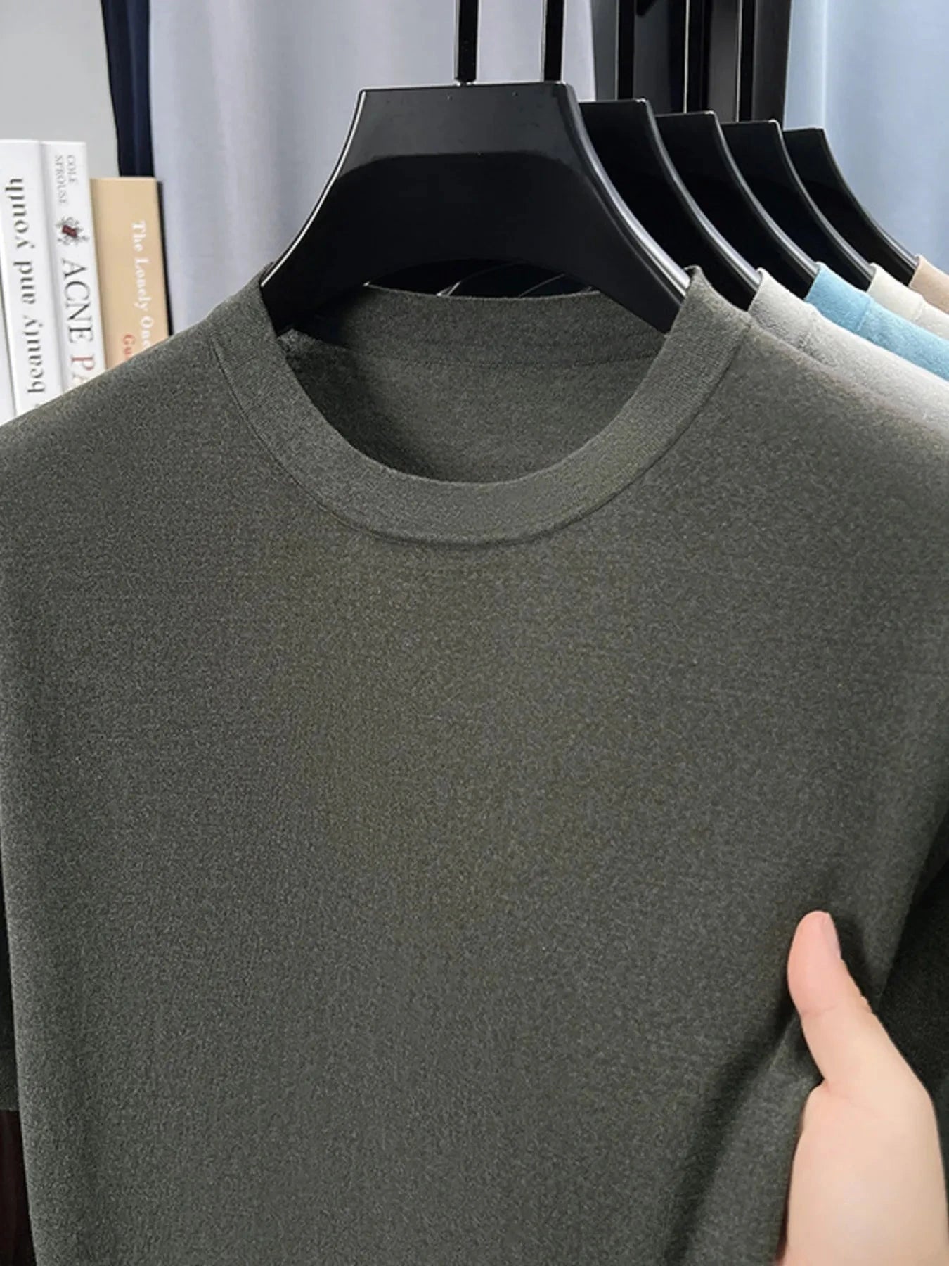 Men's Plus Size Round Neck Short Sleeve T-Shirt