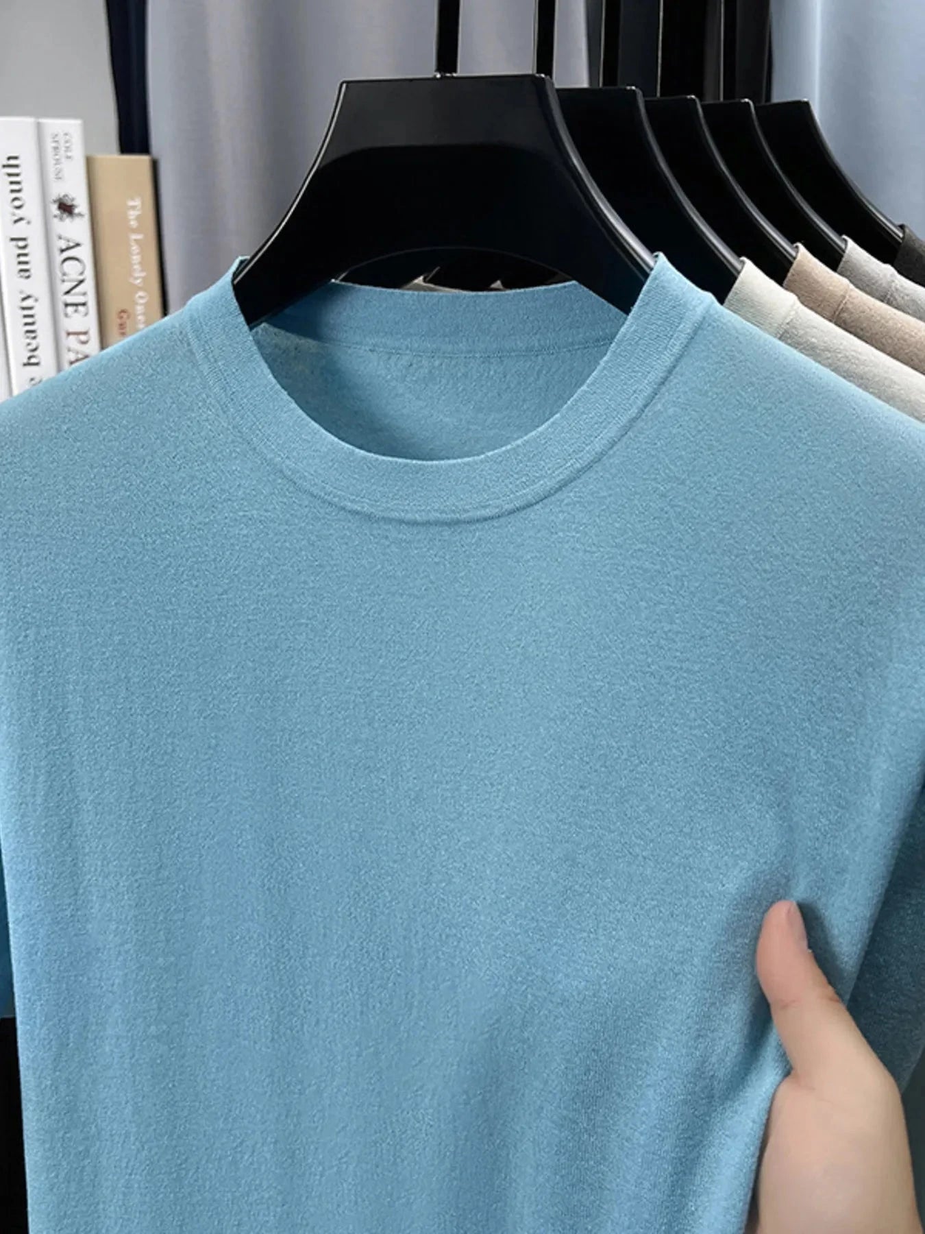 Men's Plus Size Round Neck Short Sleeve T-Shirt