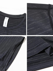 Men's Plus Size Round Neck Short Sleeve T-Shirt