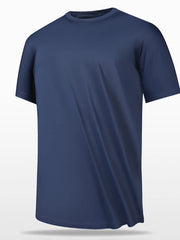 Men's Plus Size Round Neck Short Sleeve T-Shirt