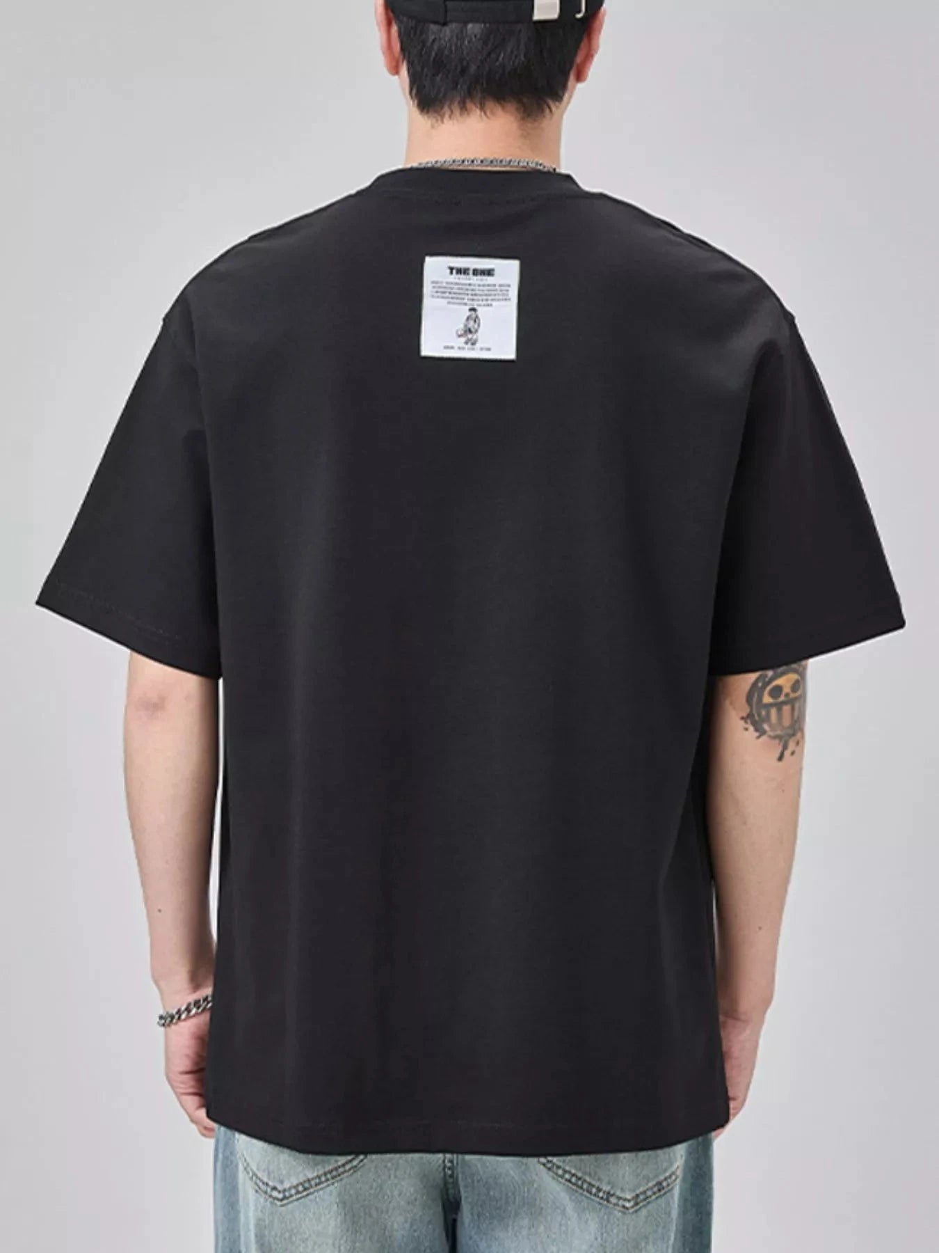 Men's Plus Size Round Neck Short Sleeve T-Shirt