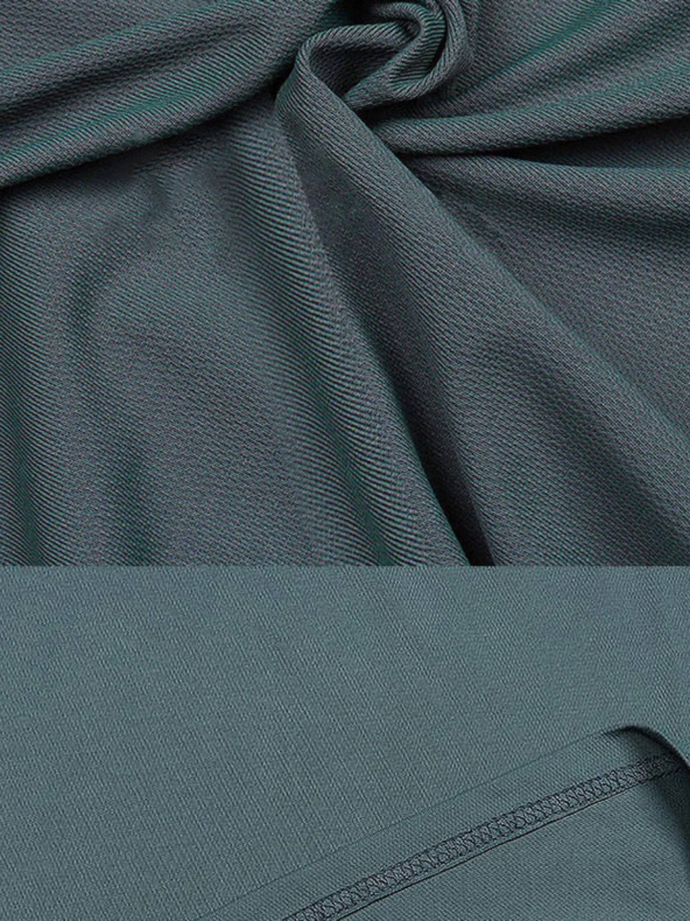 Men's Plus Size Short Sleeve Button Detail Polo