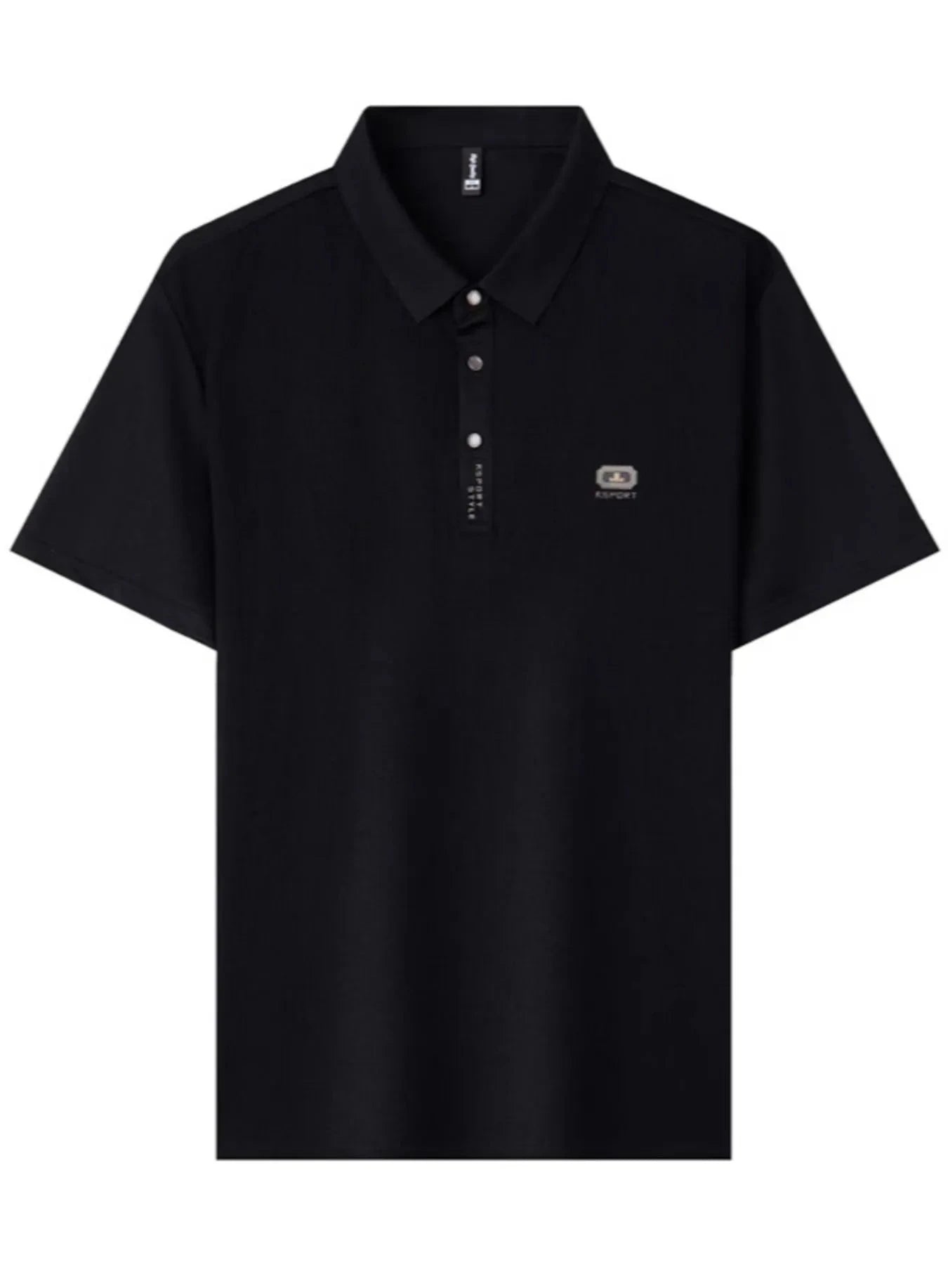 Men's Plus Size Short Sleeve Textured Polo