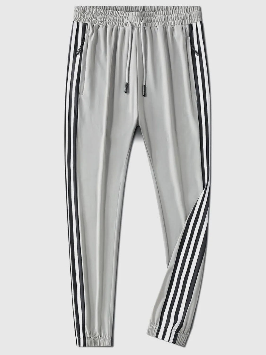 Men's Plus Size Side Striped Pants