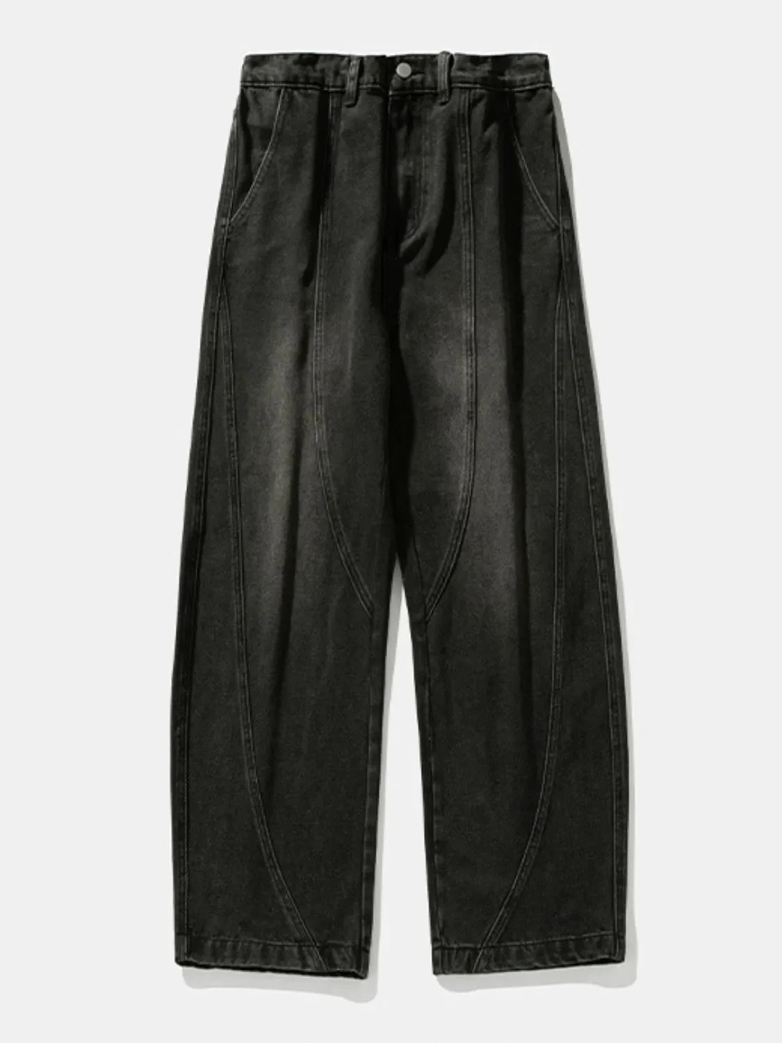 Men's Plus Size Wide Leg Jeans