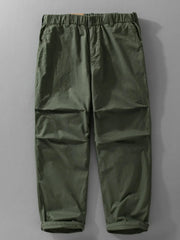 Men's Plus Size Wide Leg Pants Army Green / M