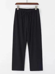 Men's Plus Size Wide Leg Pants Black / M