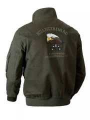 Men's Plus Size Zip Up Bomber Jacket