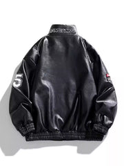 Men's Plus Size Zip Up Long Sleeve Jacket