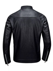 Men's Plus Size Zip Up Long Sleeve Jacket